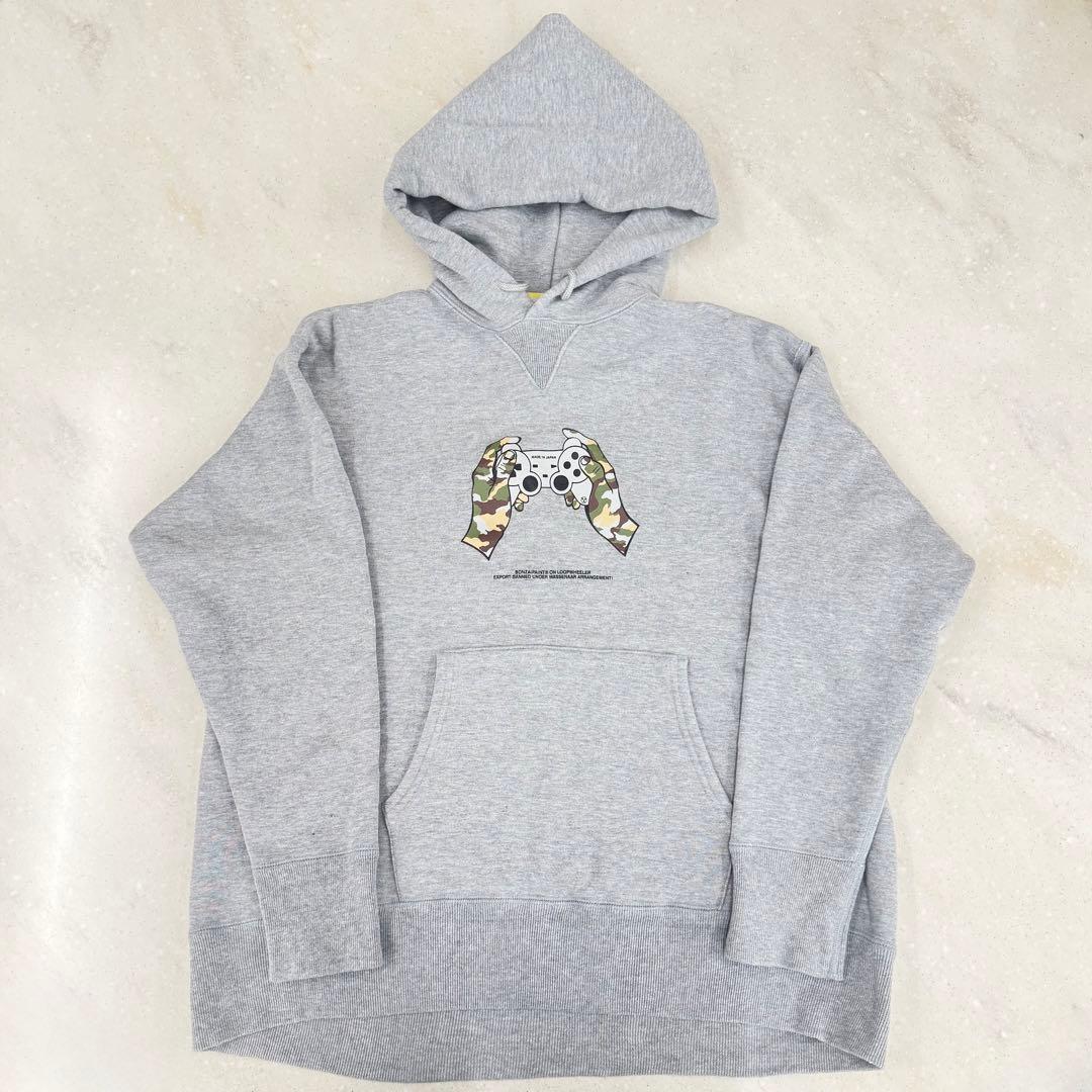 LOOPWHEELER BANZAIPAINTコラボパーカー