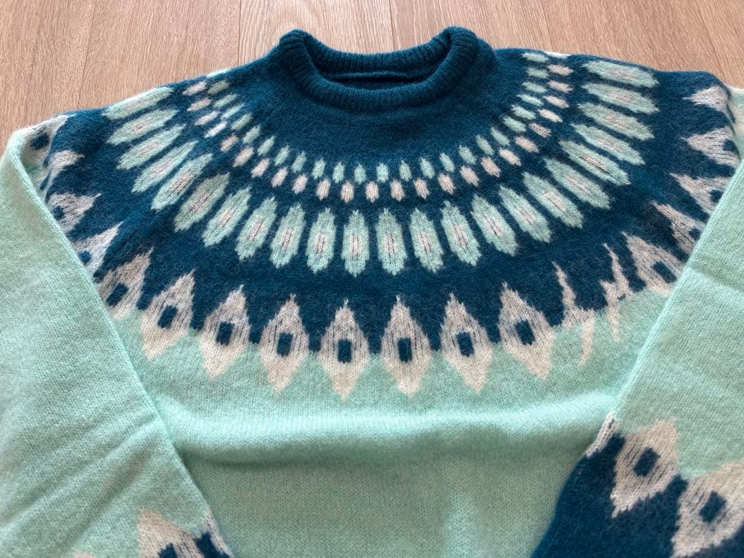 FRAGMENT フラグメント　ノルディッククルーニット