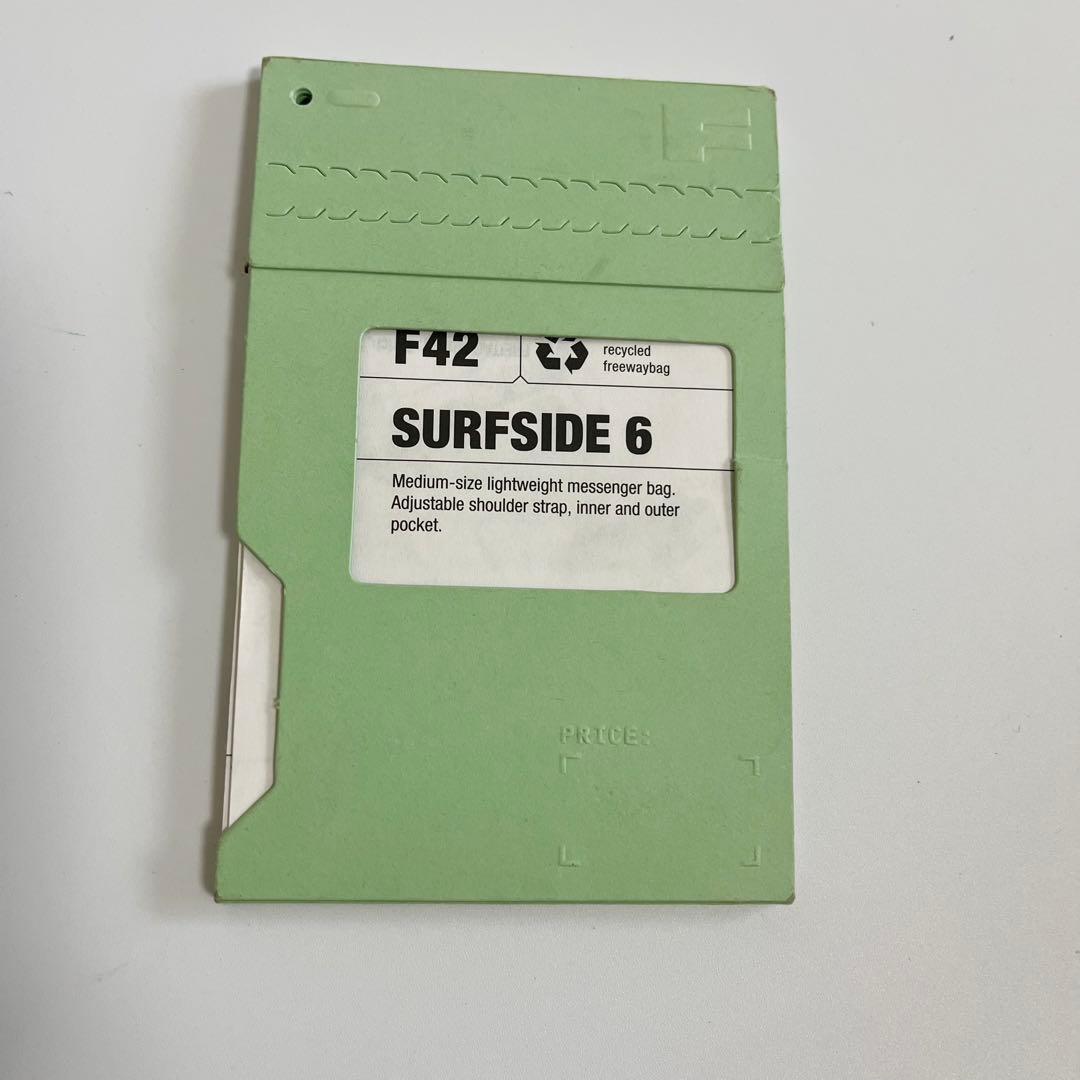 希少 FREITAG F42 SURFSIDE6 オールグリーン IDカード付き