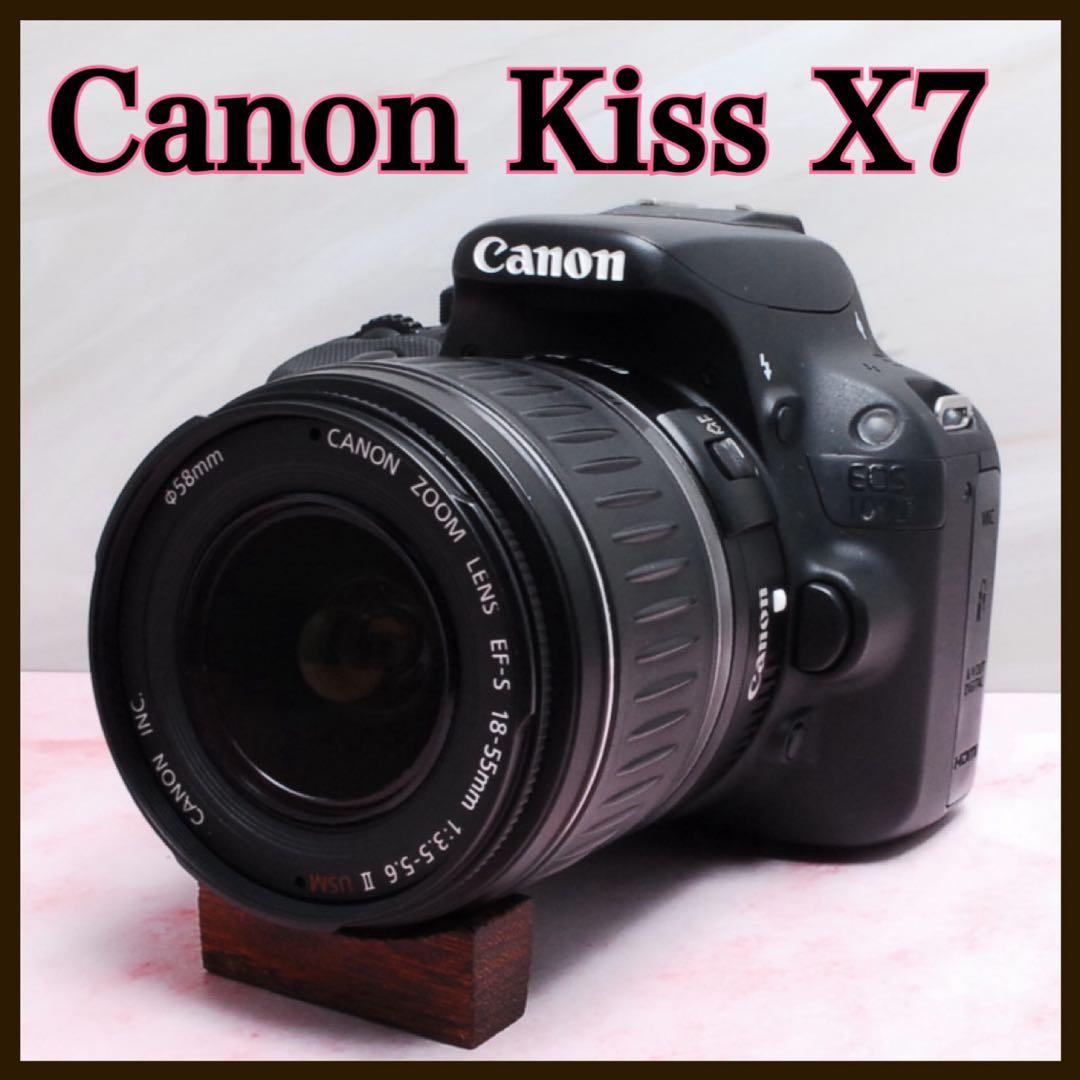 オーバーシーズモデル❤️Canon Kiss X7✨高画質✨最軽量✨一眼レフ