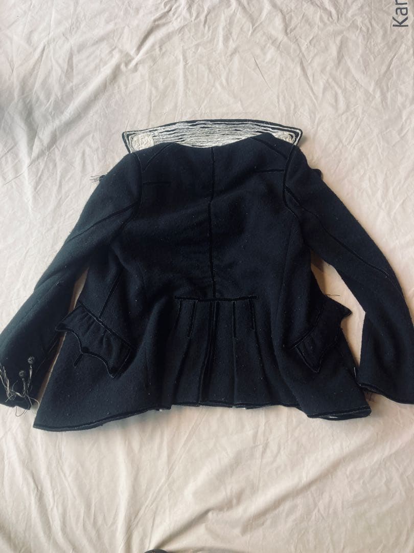 希少 Number (N)ine 黒 レディースS ダッフルコート