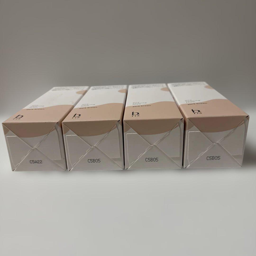 b ris ダークブラウン カラーリングフォーム★4本セット