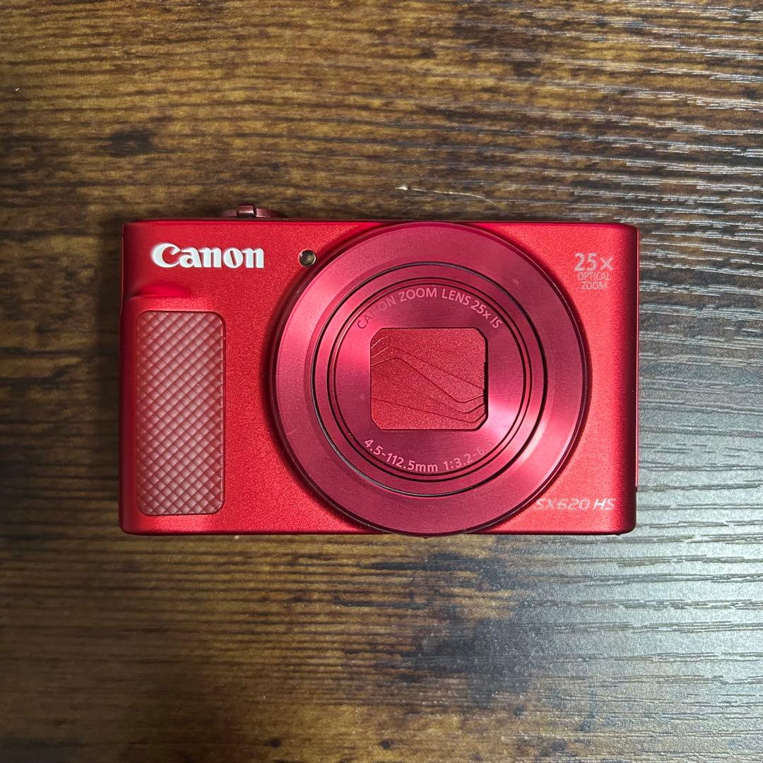 Canon PowerShot SX620HS レッド