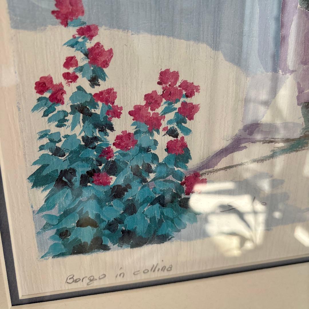 【SALVO サルボ】Borgo in collina (階段)白フレーム