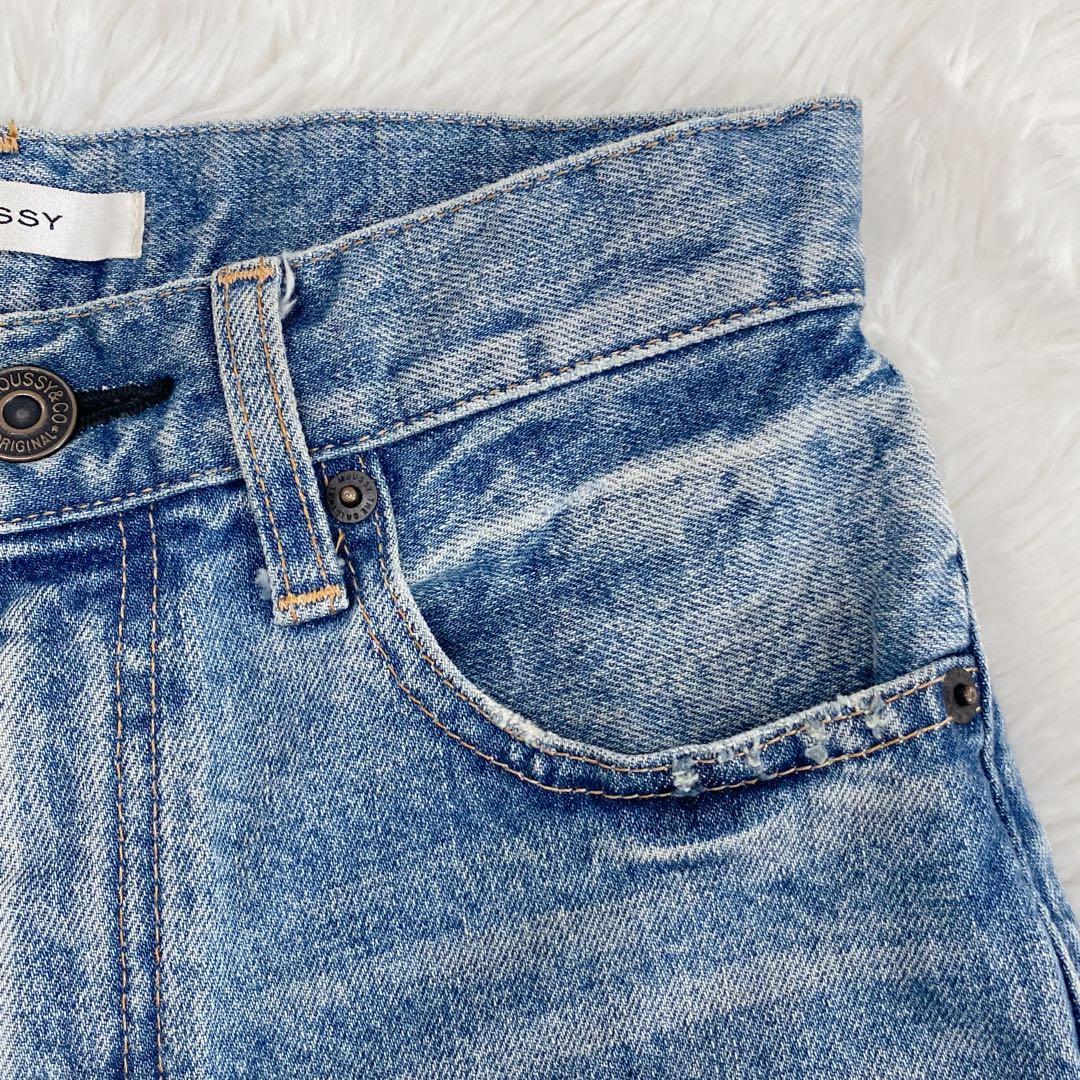 【大人気】マウジー MVS FLARE デニムパンツ 25 w25 フレアデニム