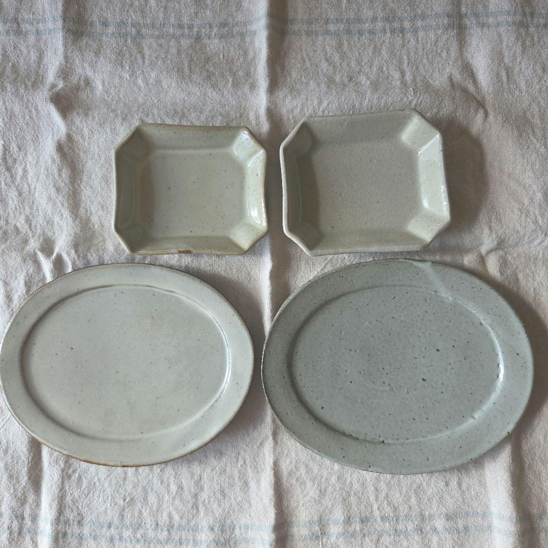 寺村光輔さん　オーバル皿、角皿セット