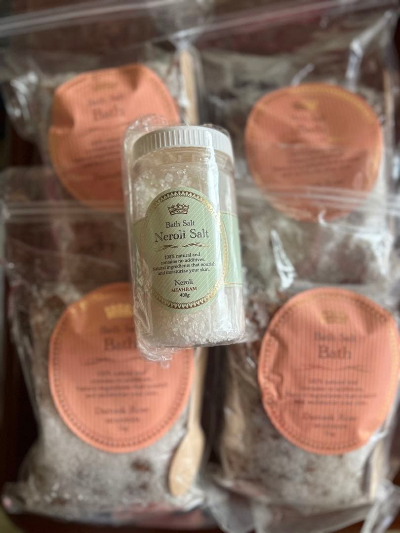 さ*さ様 新品！SHAHRAM シャーロム オーガニック バスソルト 大容量4.