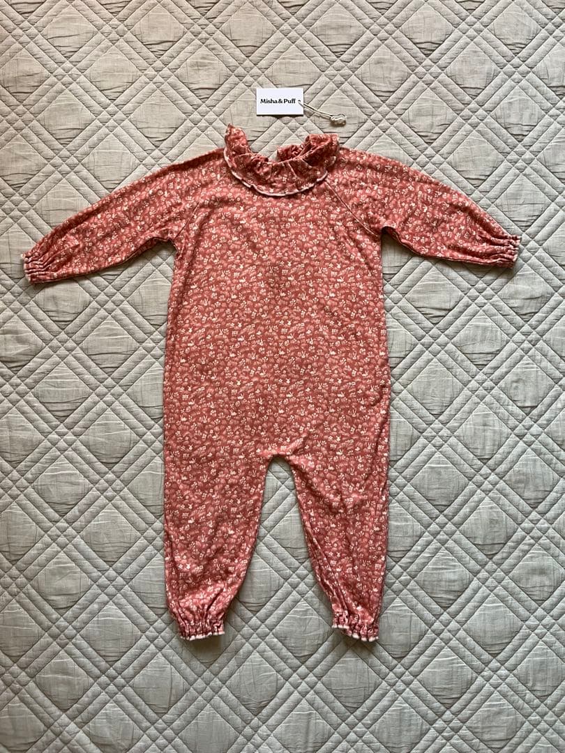 ロンパース・カバーオール Misha and Puff Pierrot Onesie 12-18m