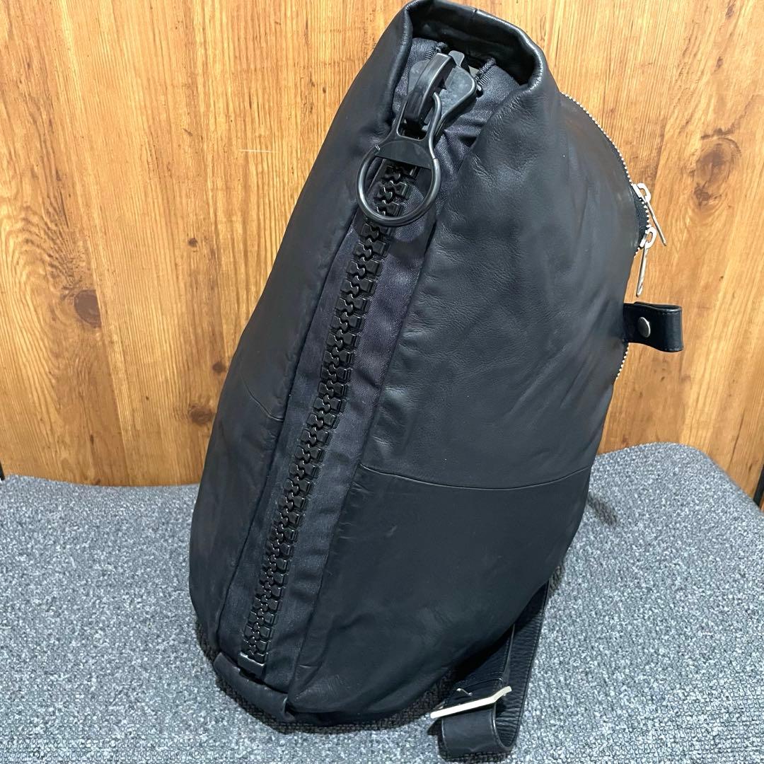 希少✨ カワカワ 25bis オールレザー リュック バックパック 黒 赤