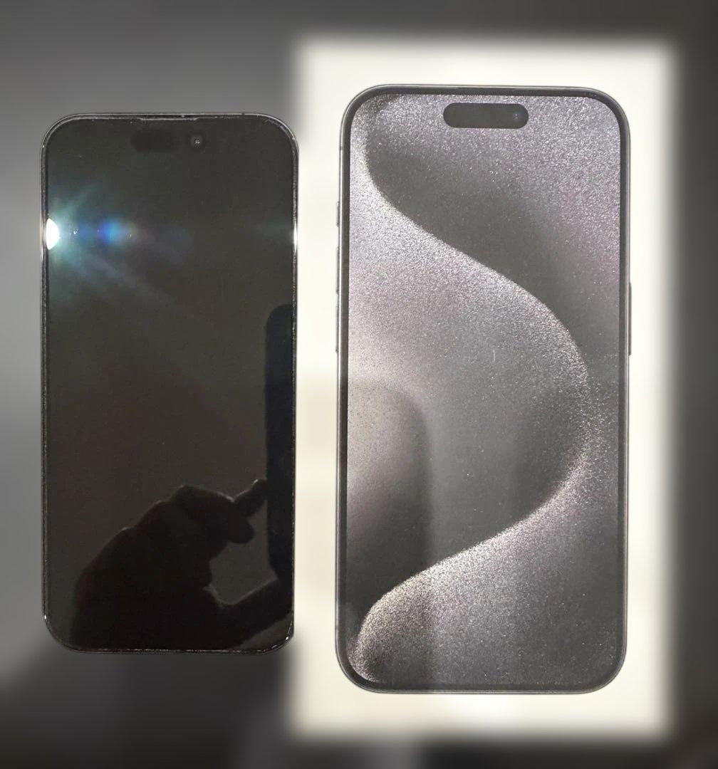 Apple iPhone 15Pro ブラックチタニウム　SIMフリー　極美品