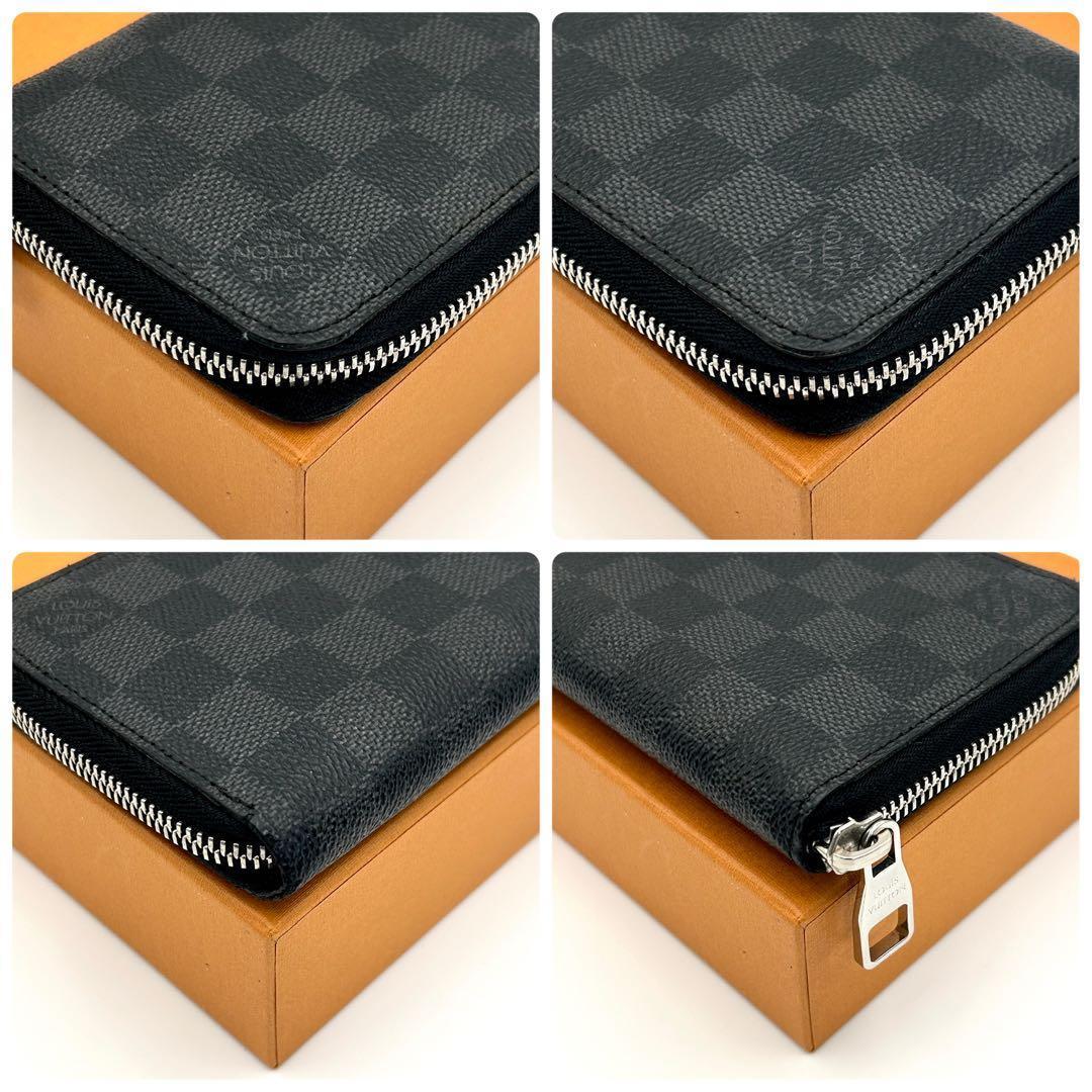 ルイヴィトン ダミエ グラフィット ジッピーウォレット ヴェルティカル 長財布