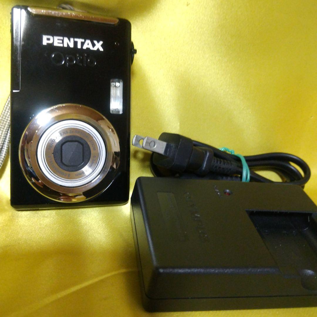PENTAX Optio ブラック 充電器付き