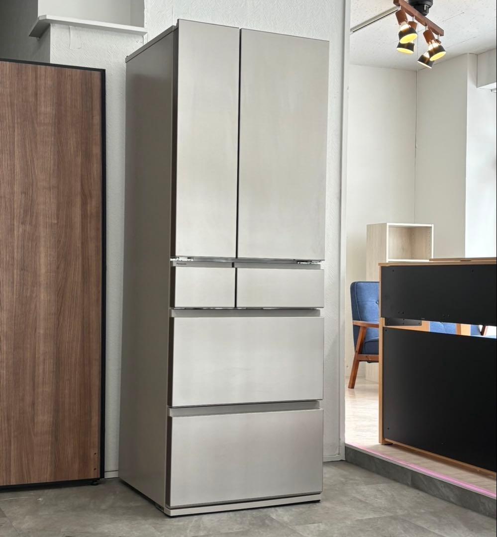 引取限定 札幌パナソニック 6ドア 冷凍冷蔵庫 2025年製 NR-F50HY2