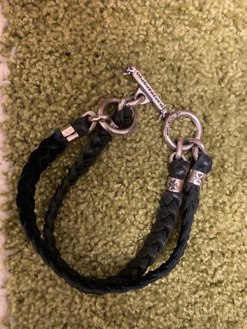 Gaboratory ガボラトリー レザーネックレス 20リング Tバー 正規品