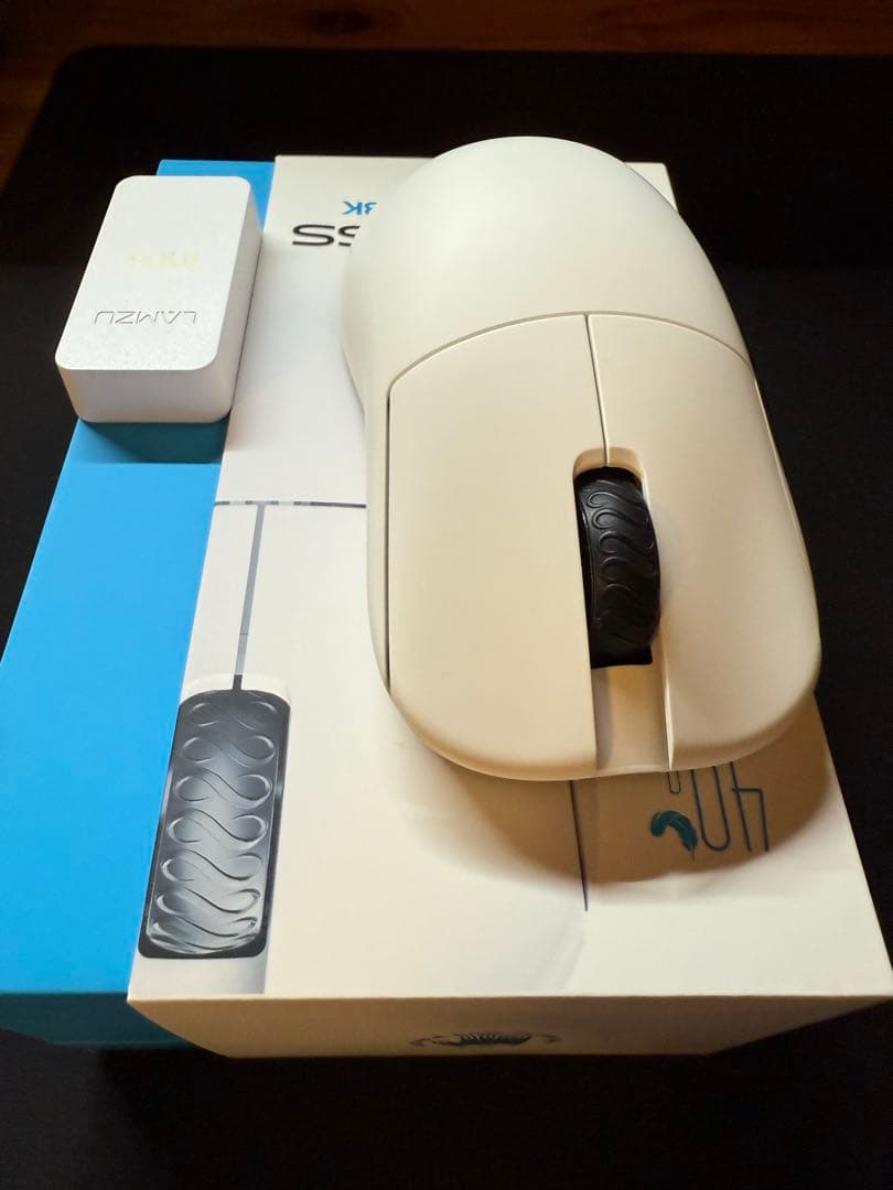 マウス・トラックボール LAMZU INCA white 8k