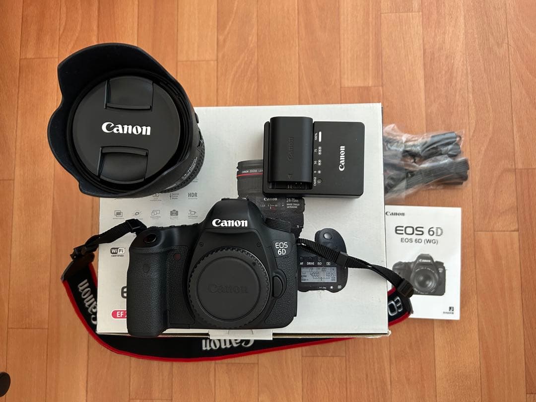 canon eos6d 24-70標準レンズキット