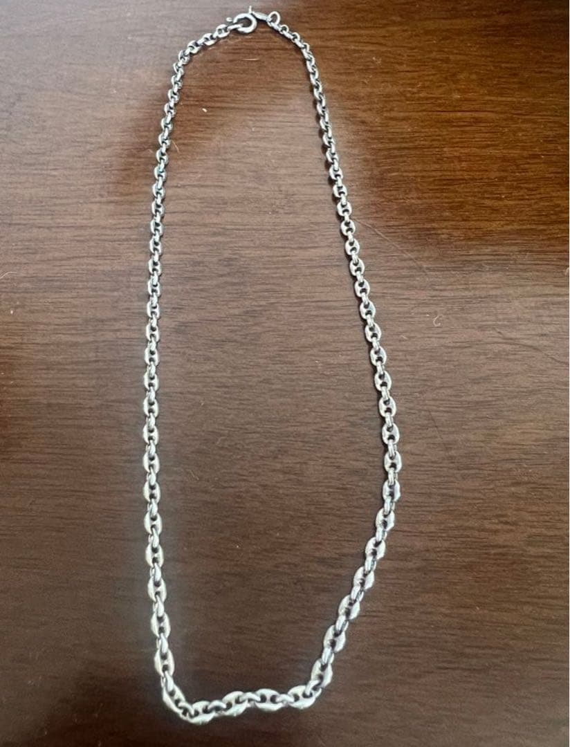 アクセサリー vintage silver925 Anker chain necklace