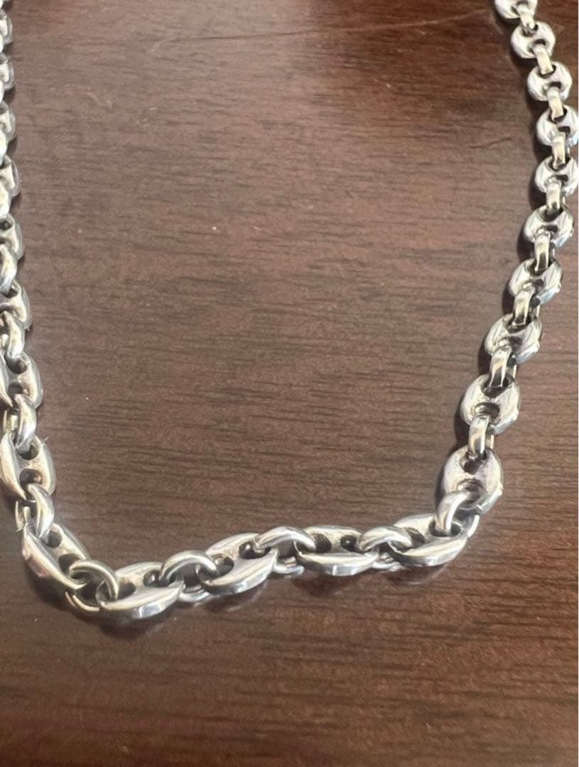 アクセサリー vintage silver925 Anker chain necklace