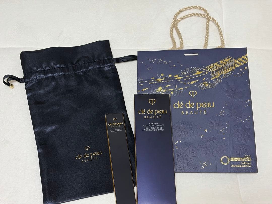 【クレ・ド・ポー ボーテ】新品・未使用メイクブラシ２本セット
