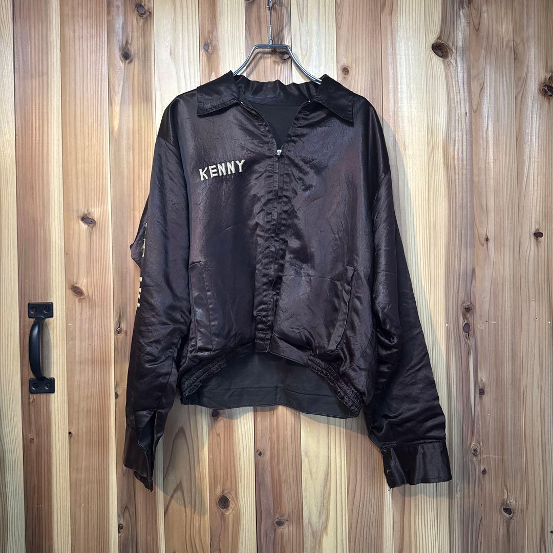 スペシャル　80s ツアージャケット　刺繍　ベトジャン　米軍　短丈グッドサイズ