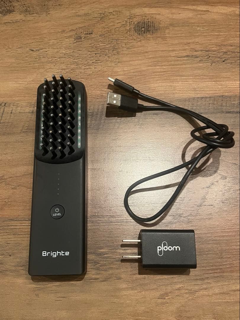 Brighte 美顔器 スカルプブラシ LEDリフトアップ