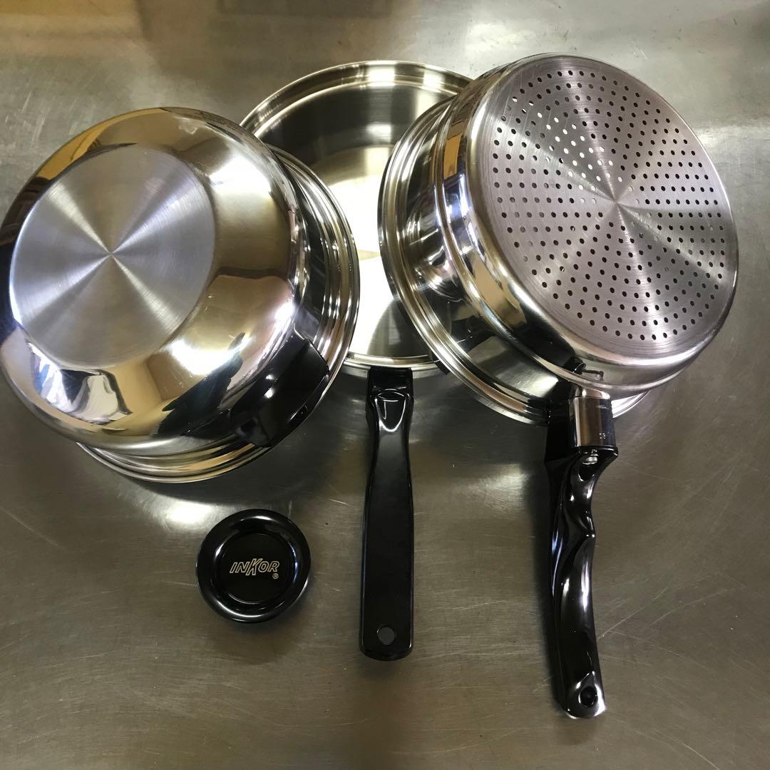 ＩＨ対応　フライパン　3点セット　インコア　ウイスコ