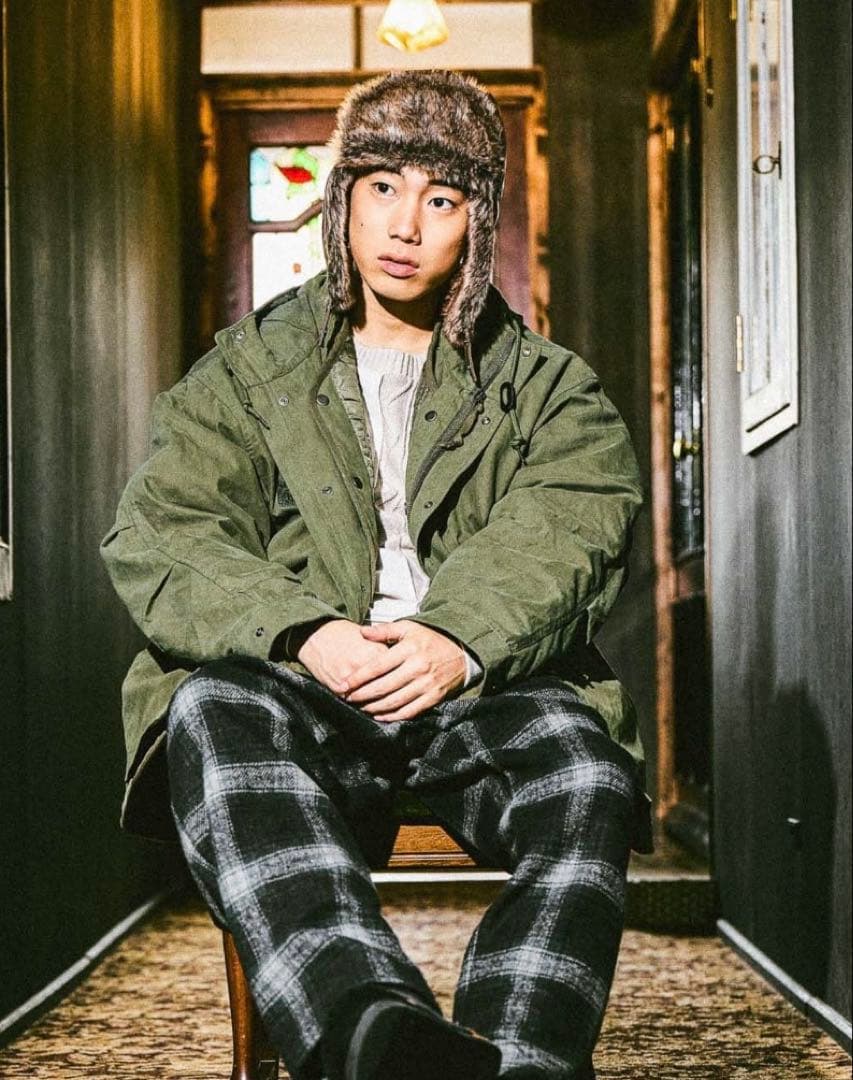 ニコアンド　2SET ショートモッズパーカ　Lサイズ