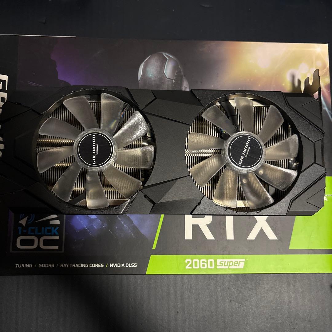 RTX2060 SUPER 玄人志向 GALAKURO GAMING