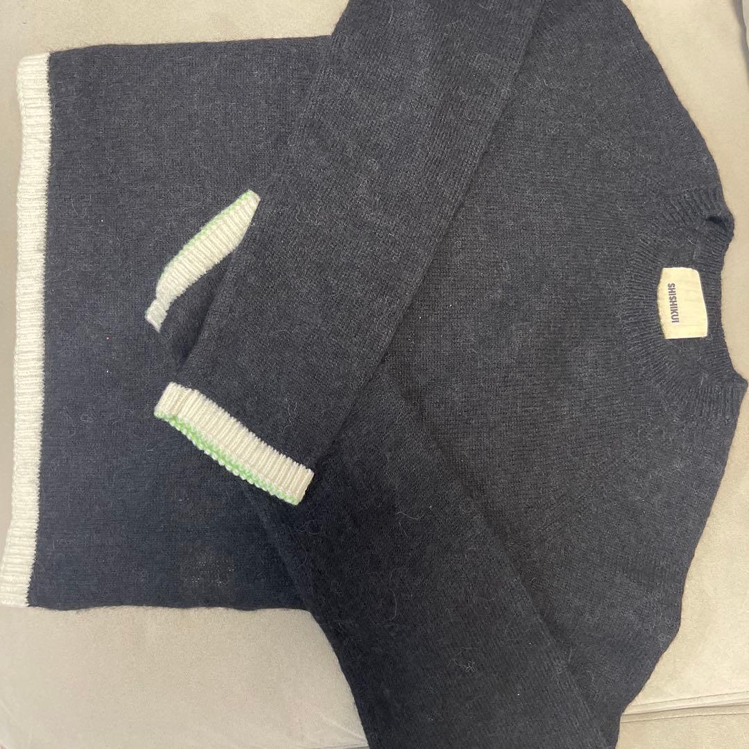 SHISHIKUI ブラック　ニット