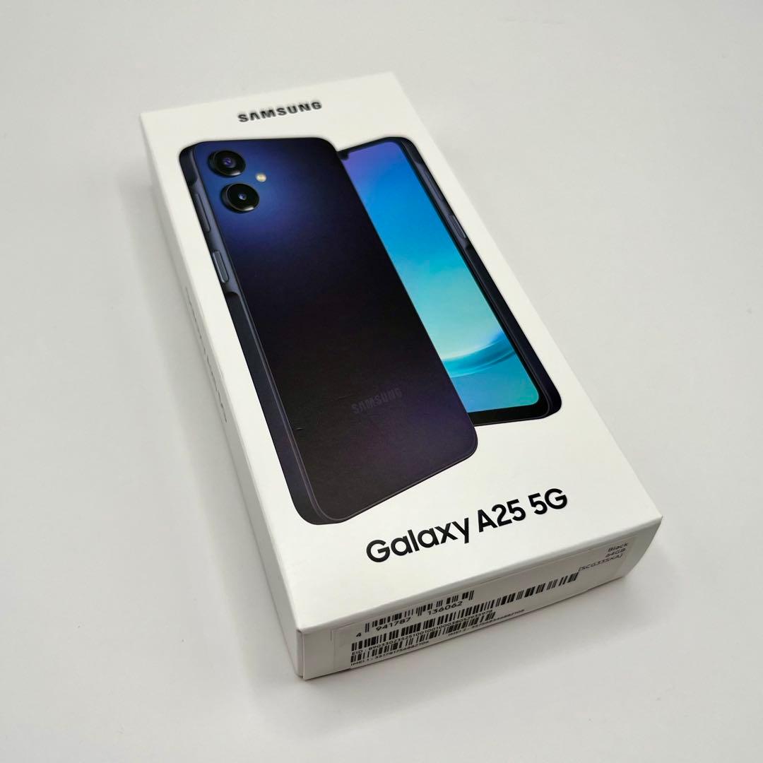 【新品】Galaxy A25 5G ブラック SIMフリー