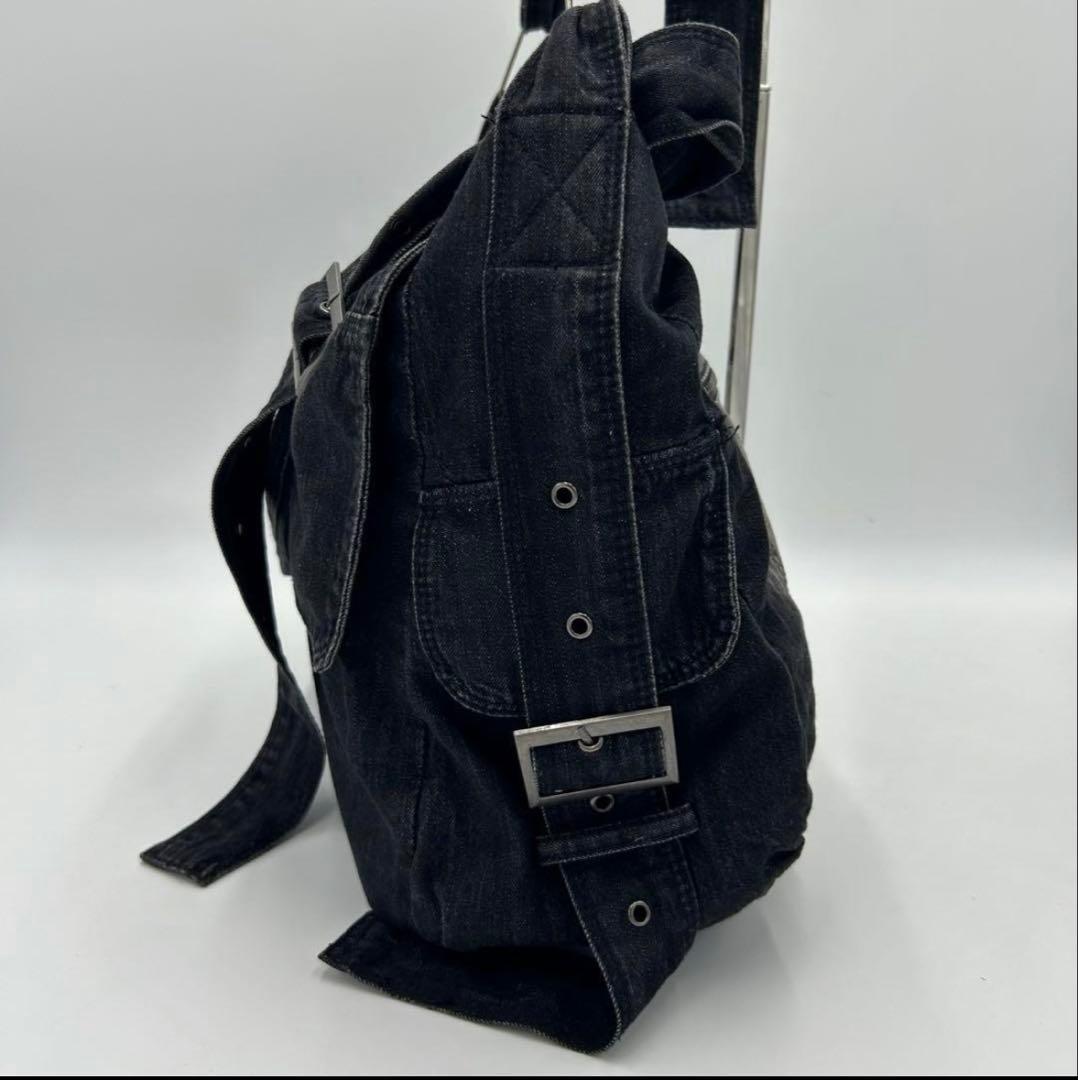 【美品】Jaded London ショルダーバッグ デニム メッセンジャーバッグ