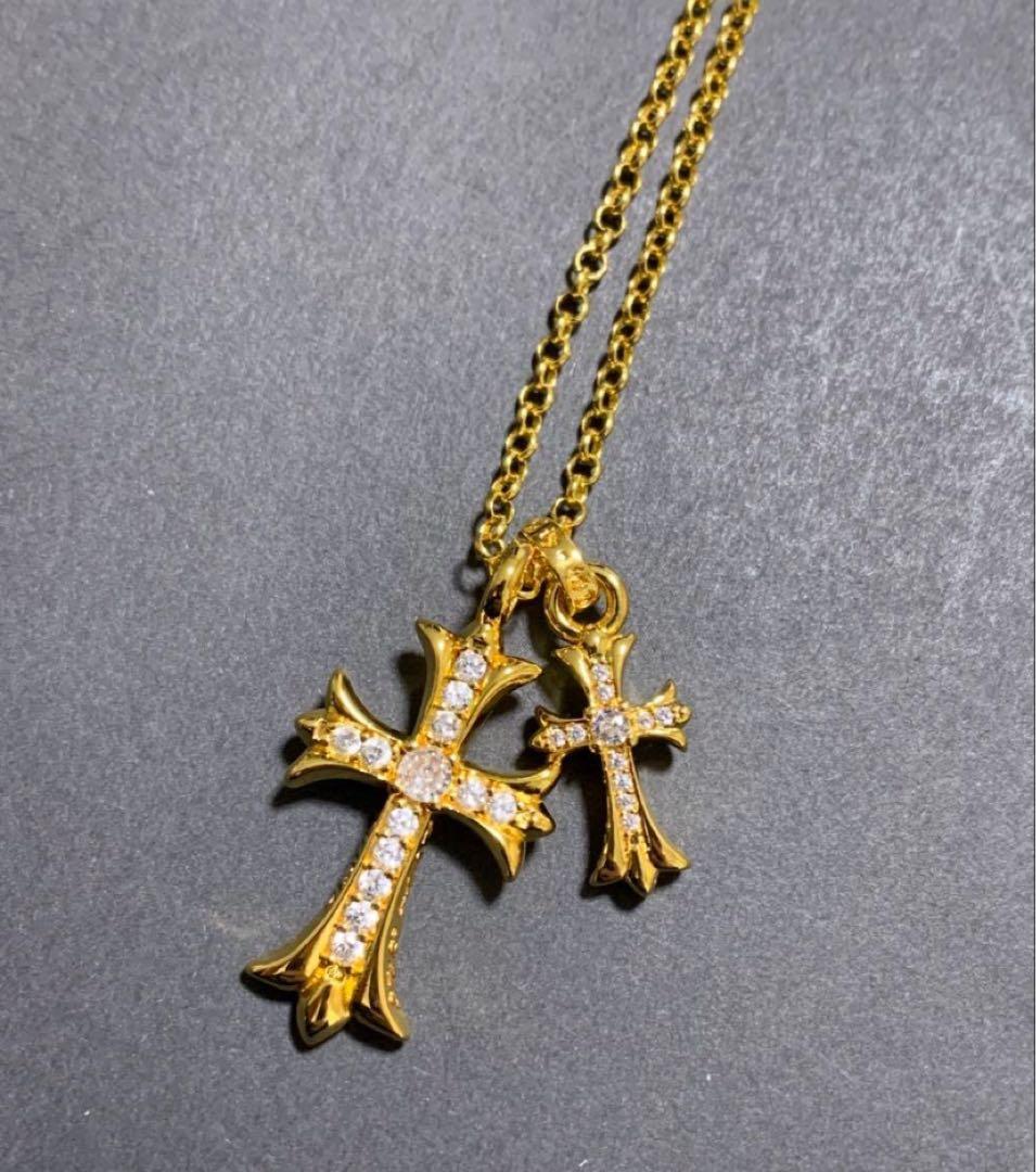 22k ベビーファット　ダブルクロス　ロールチェーン