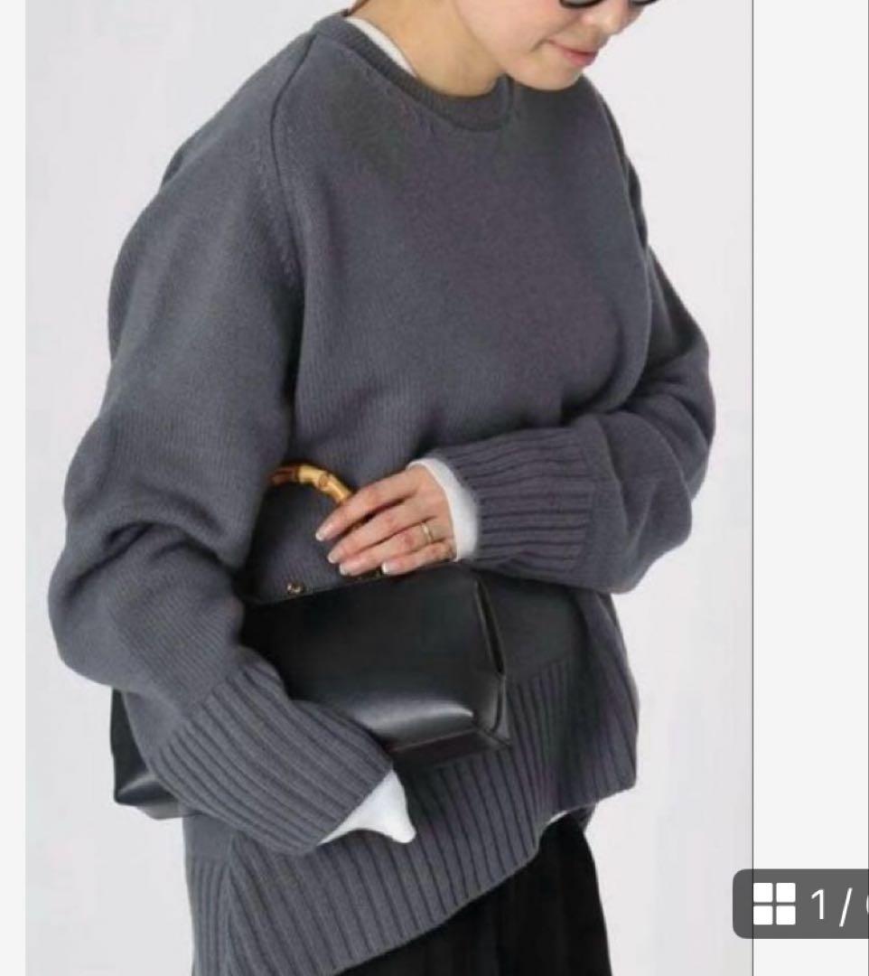 Deuxieme Classe CINOH クルーネックニット