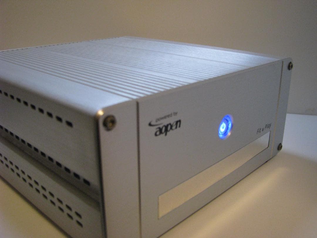 Aopen BB10 SILVER Atom 330搭載ベアボーンキット