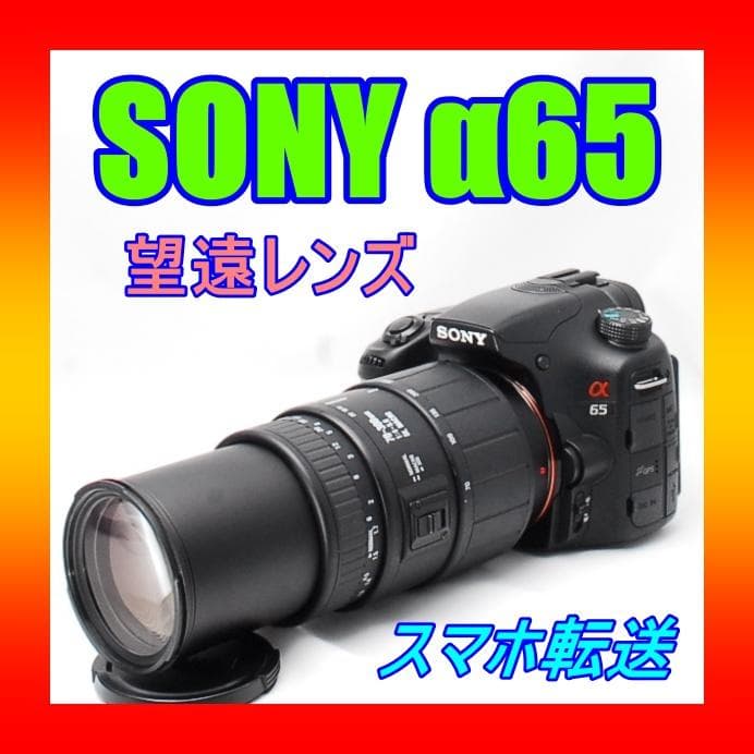 chebboo♥ SONY ソニー α65 ♥スマホ転送♥70-300ｍｍ