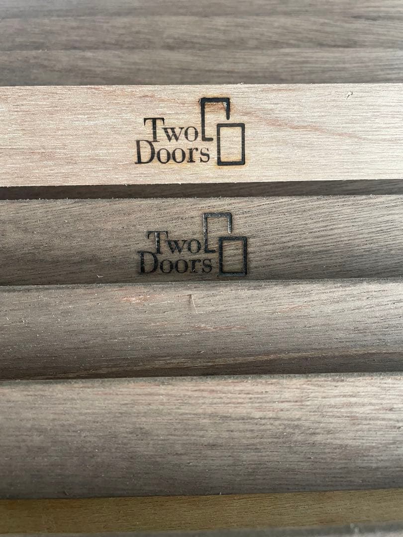 ジムニーウッドブラインド_ダークブラウン_2枚セット