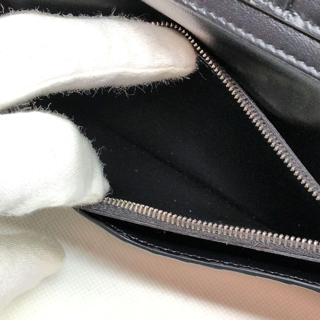 【極美品】セリーヌ　バーティカルウォレット　長財布　グレインドカーフスキン　黒