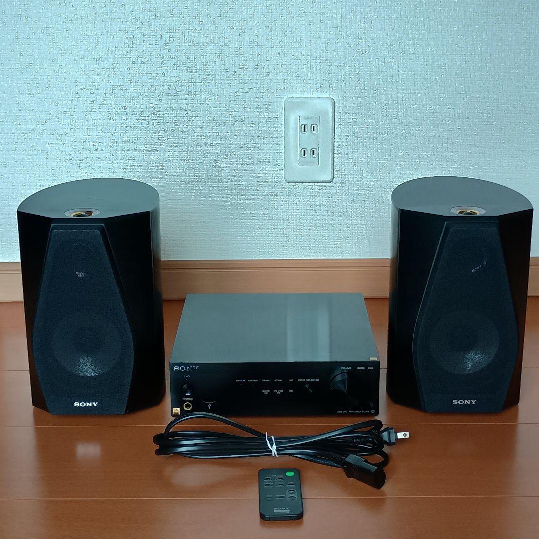 【ハイレゾ対応】ソニー USB DACアンプ UDA-1＋スピーカーSS-HA3