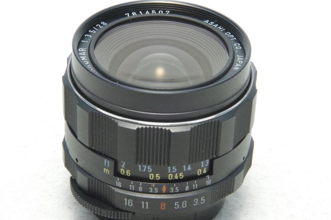 Super-Multi-Coated TAKUMAR 1:3.5/28 美品+