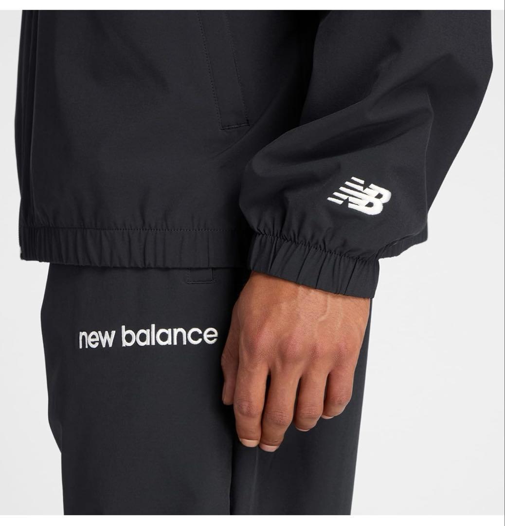new balance ナイロンセットアップ　ウーブントラックジャケット
