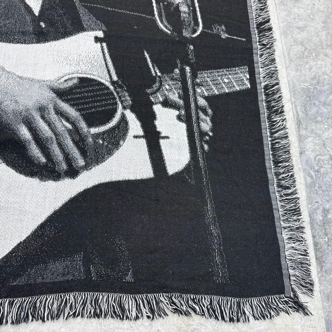 エルビスプレスリー　ブランケット　マルチカバー　ラグ　142x118