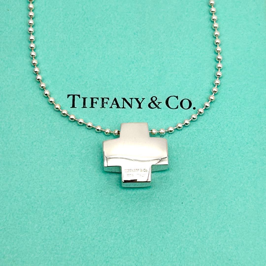 ✨極美品✨ティファニー ローマンクロス ネックレス 高級【プレゼント用・箱付き】