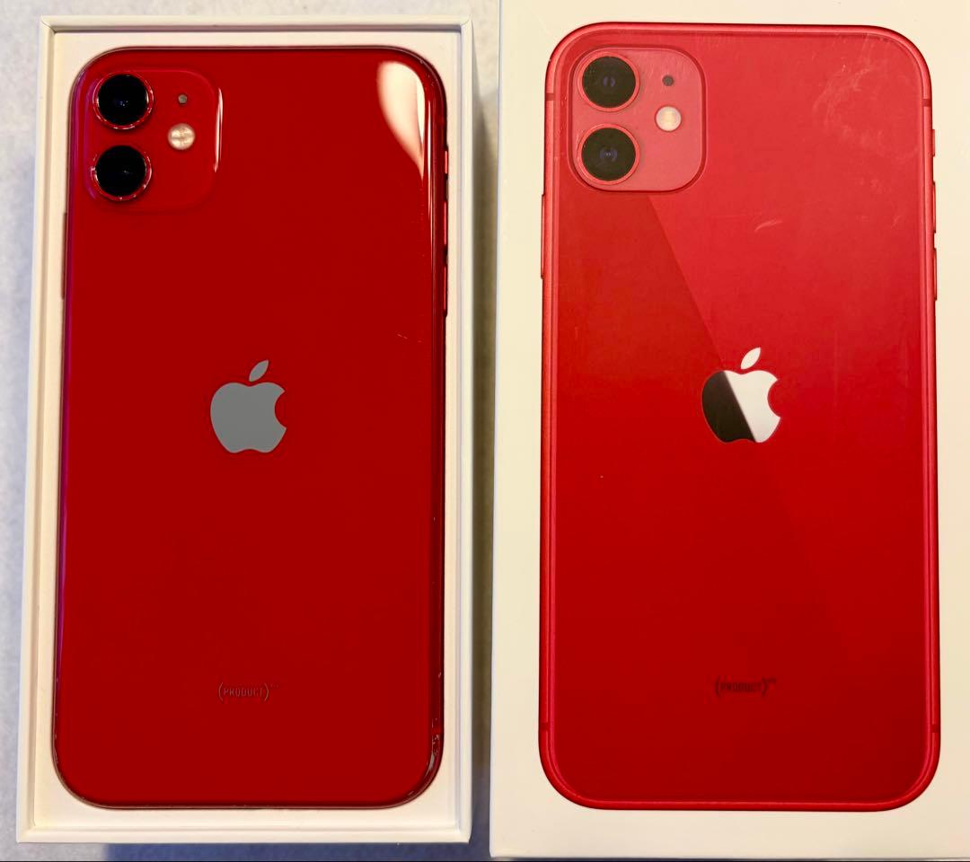 Apple iPhone 11 RED本体 128GB SIMフリー