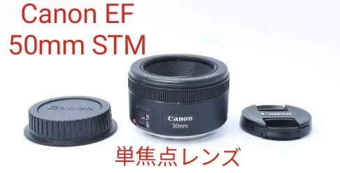 単焦点★神レンズ★美品★ Canon EF 50mm 1:1.8 STM
