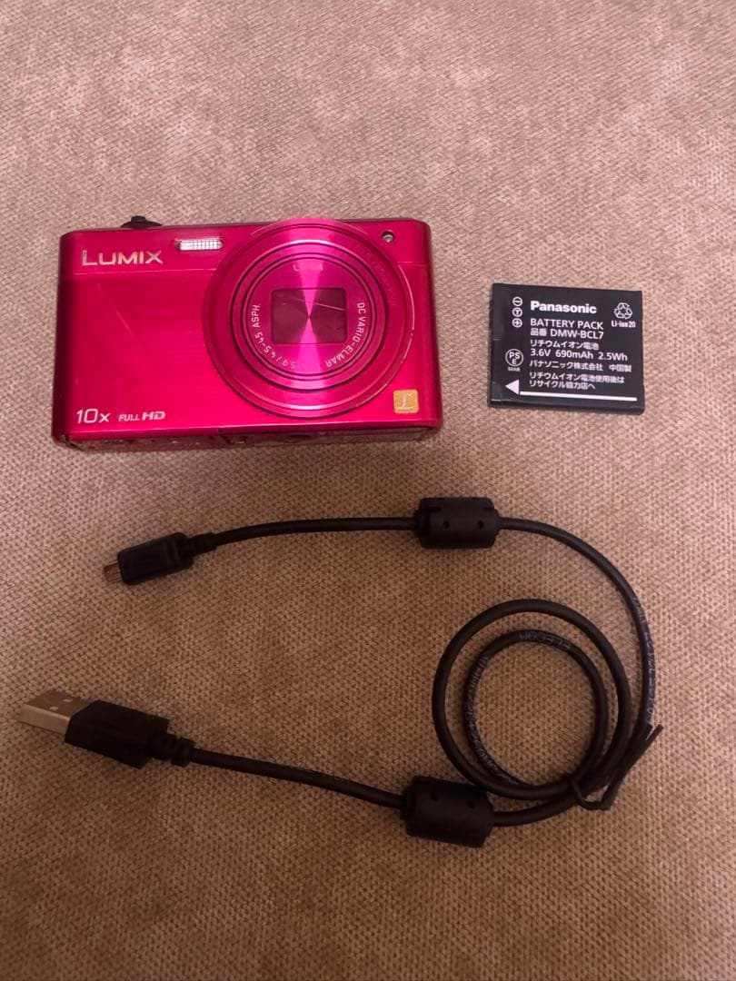 Panasonic LUMIX DMC-SZ9 ピンク　デジカメ