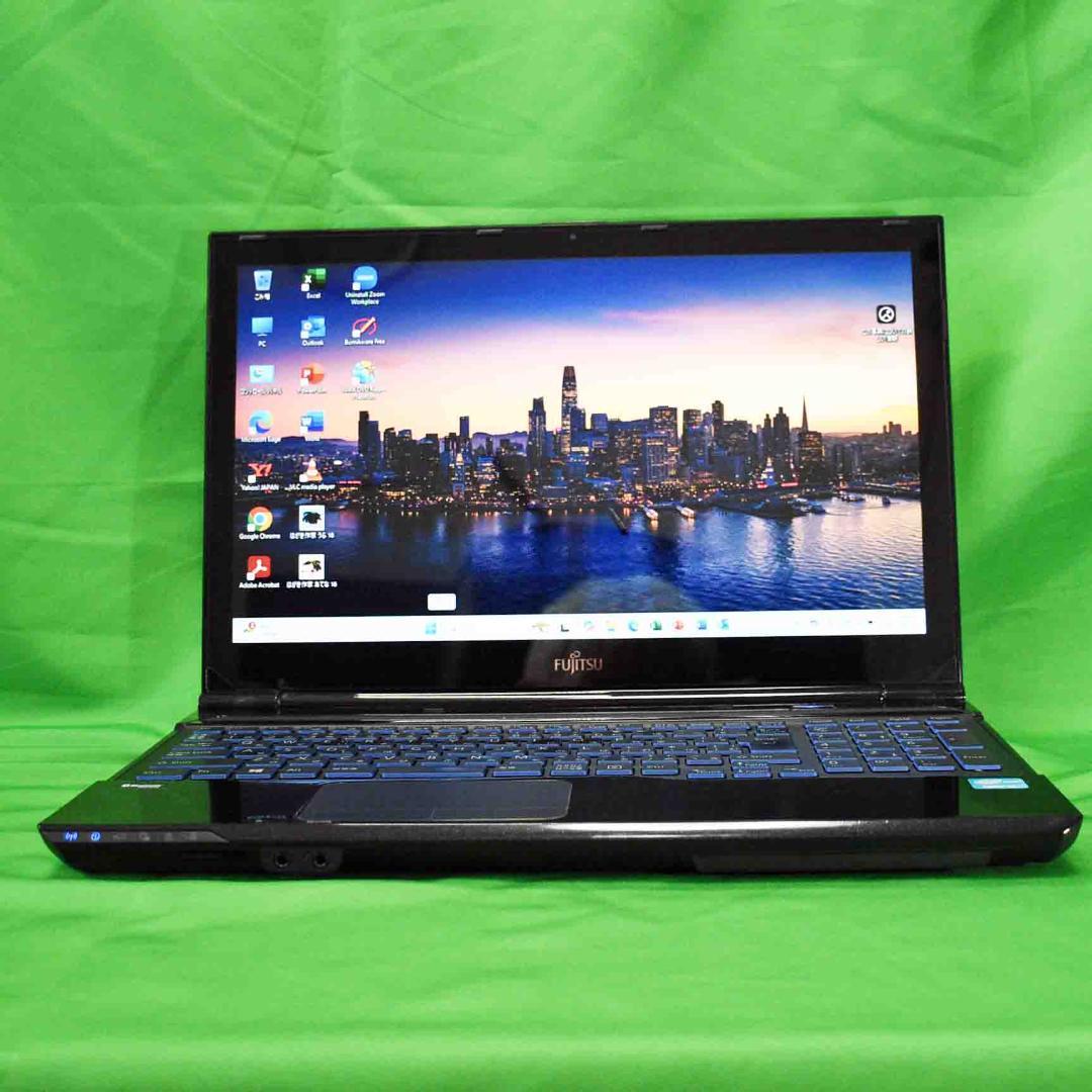 富士通 LIFEBOOK AH56/K SSD搭載 15.6インチノートPC