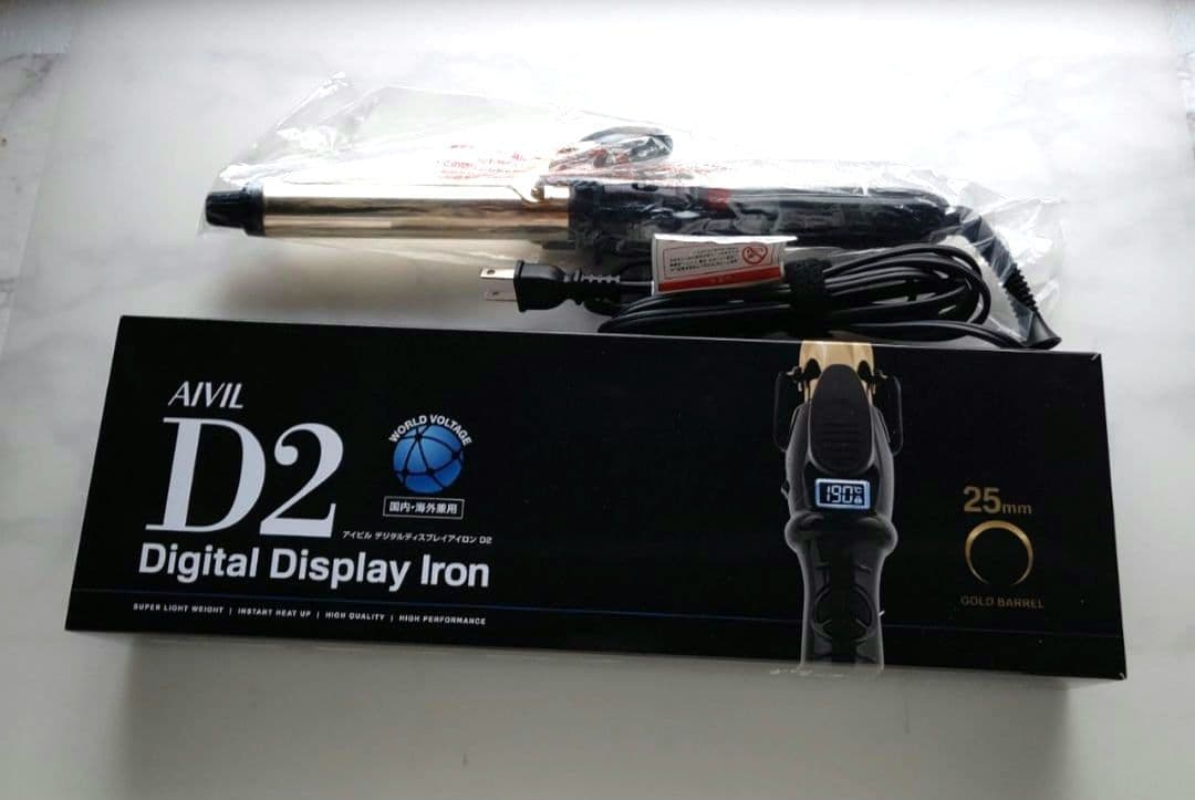 アイビル　ヘアアイロン　25mm　コテ