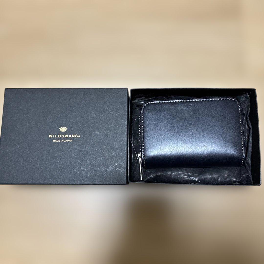 【未使用】WILD SWANS ブライドルレザーLAFARO ネイビー✖️ブルー