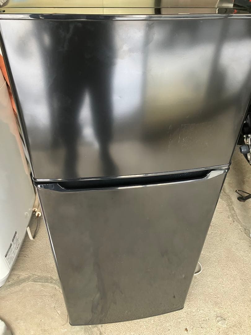 Haier ブラック冷蔵庫 冷凍室付きJR-N130B 年式：2022年製