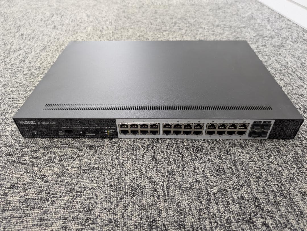 ヤマハSWX2310P-28GTインテリジェントL2 PoEスイッチ